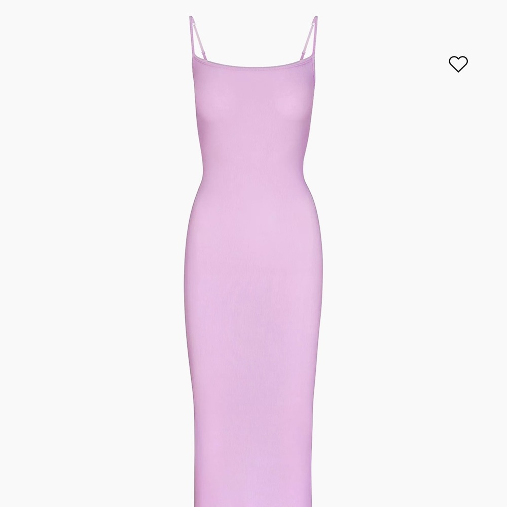 Skims Soft Lounge Slip Dress Sugar Plum NWT